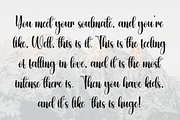 Valentine | Script Font, a Handwritten Font by Scratchones (Thumbnail 6 of 9)