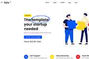 Sala - IT Services NextJS Template, a React Template by AliThemes (Thumbnail 2 of 2)