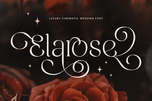 Elarose- Luxury Cinematic Serif Font