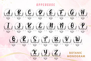 Botanica Monogram Font, a Symbol Font by AnningArts (Thumbnail 6 of 9)