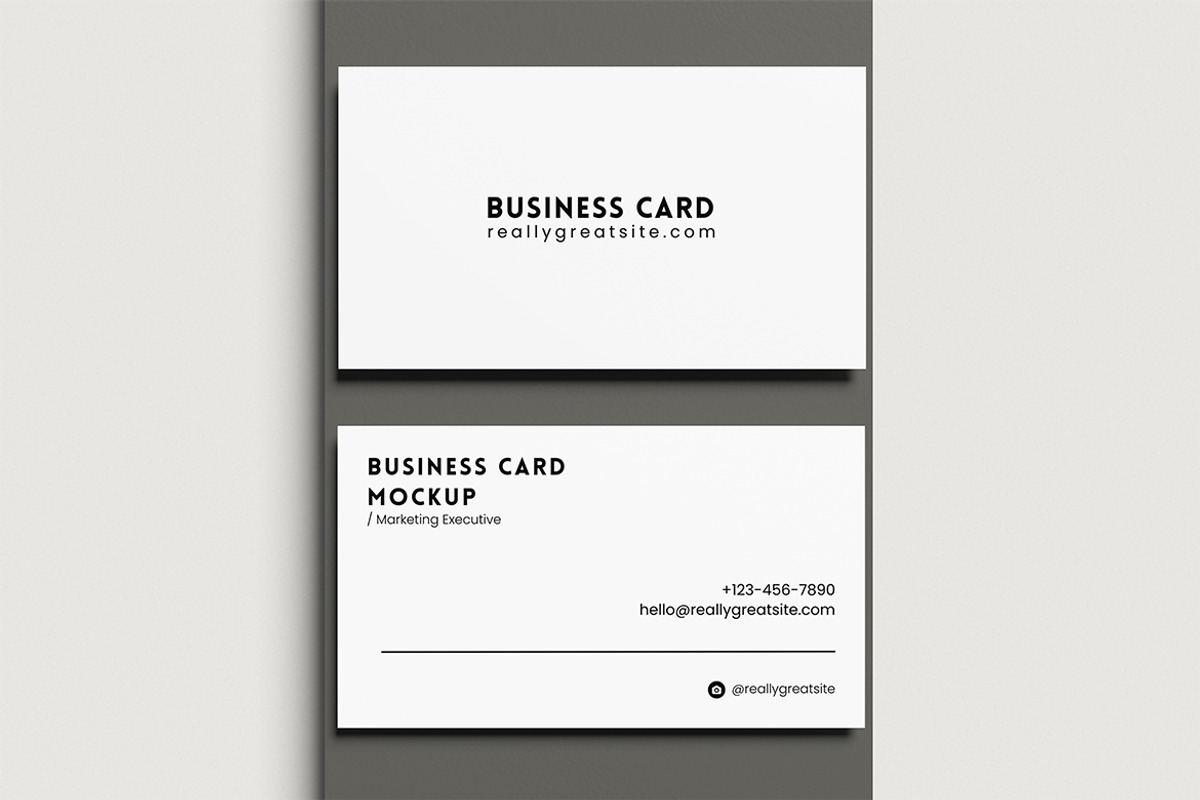 Business Card Mockup, an Advertising Mockup by swsi-studio (Photo 4 of 5)