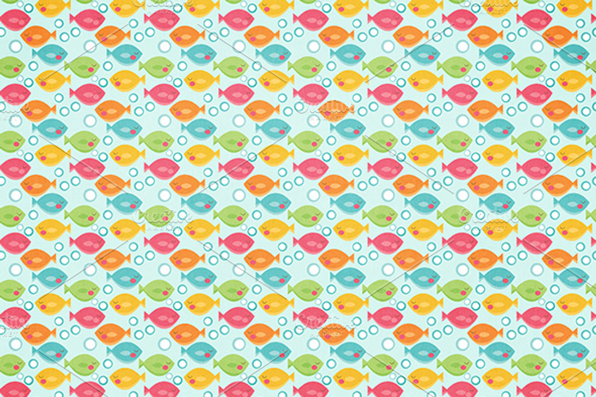 Under The Sea Paper Collection, a Pattern Graphic by Miss Kate (Photo 15 of 17)