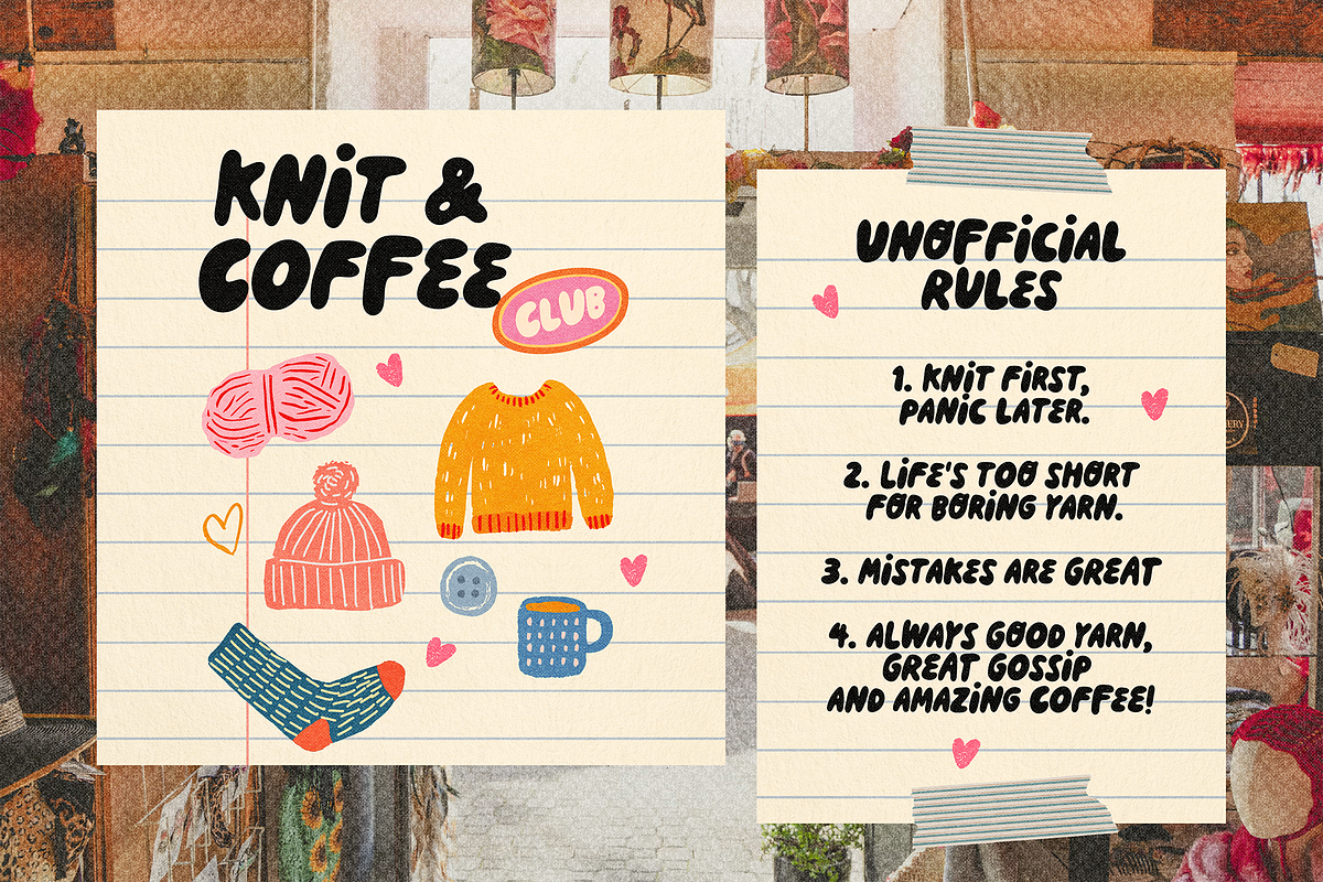 SUGAR POP | BUBBLE CUTE FONT, a Handwritten Font by Maria Feliz Fonts (Photo 4 of 10)