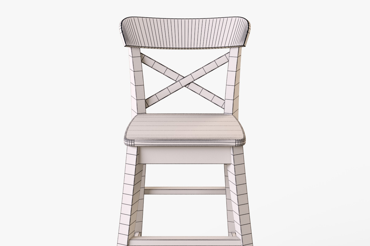 Junior Chair Ingolf, a Furniture 3D Model by Markelos (Photo 9 of 14)