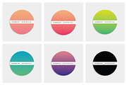 Round Label Templates, a Stationery Template by Viaduc (Thumbnail 2 of 2)