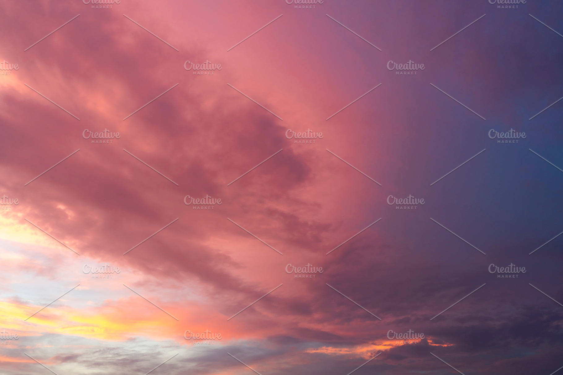 Beautiful twilight sunset sky, a Nature Photo by Pushish Images
