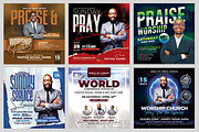 New-200 Church Flyers Bundle, a Flyer Template by AfzaalGraphics (Thumbnail 33 of 41)