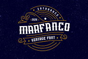 Marfanco Serif Display Font, a Serif Font by UICreative (Thumbnail 1 of 5)