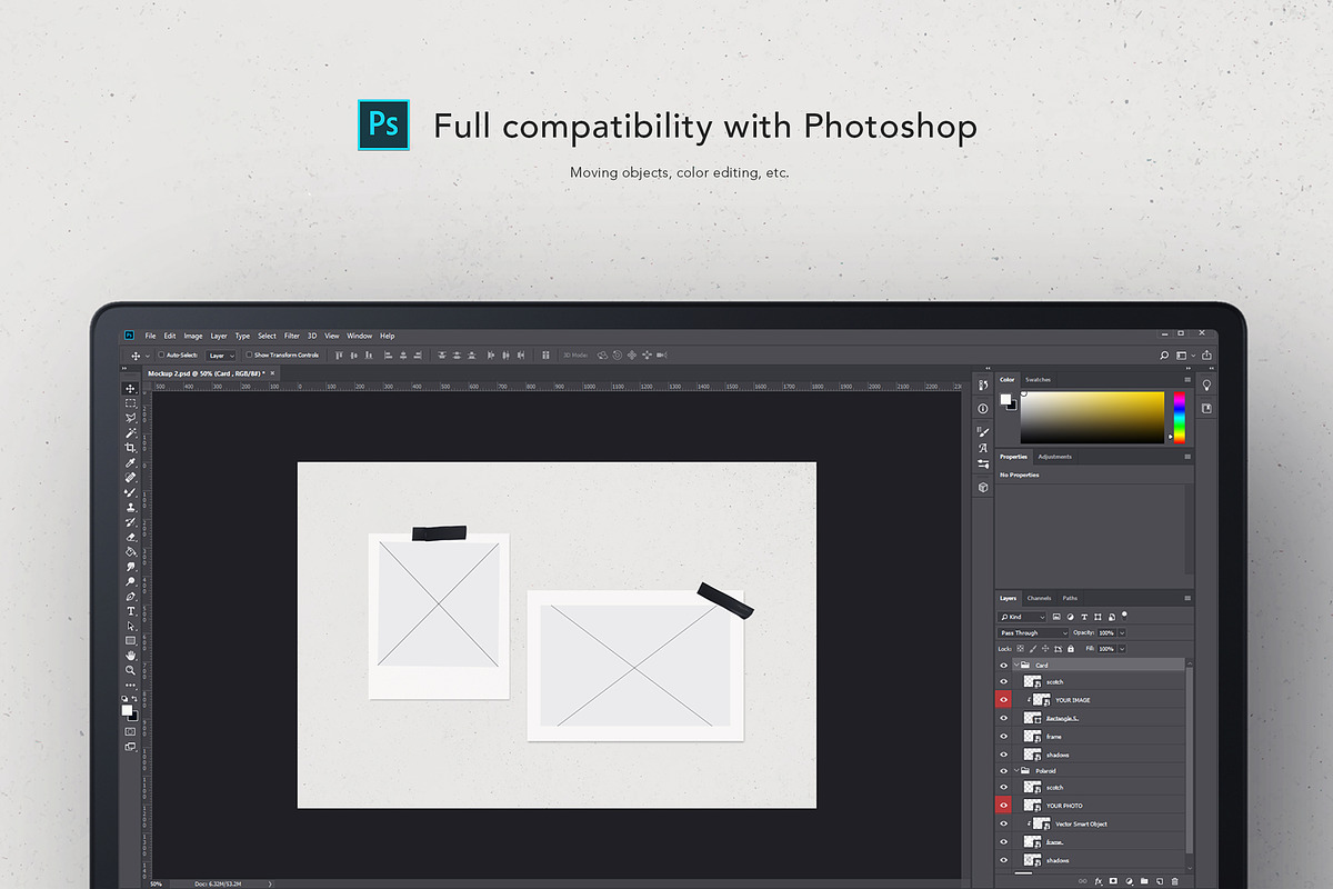 Moodboard Mockup Simple, a Product Mockup by Simple có (Photo 5 of 5)
