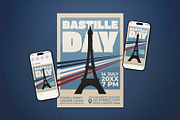 Bastille Day Event Flyer Set, a Flyer Template by The Good Store (Thumbnail 1 of 2)