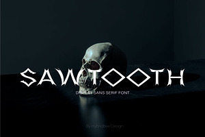 SAWTOOTH - Display Font
