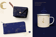 Celestial Patterns & Illustrations, a Pattern Graphic by Youandigraphics (Thumbnail 4 of 14)