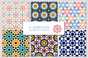 Moroccan Seamless Mosaics