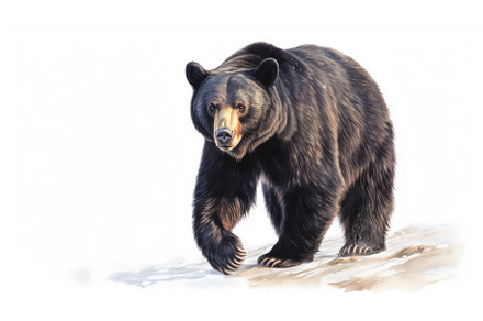 Black bear photo realistic, an Animal Photo by Aimagenarium@gmail.com