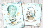 Happy easter with bunnies I, an Animal Illustration by Peace ART (Thumbnail 6 of 6)