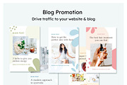 Wellness Pinterest Canva Templates, a Social Media Template by Cultive Creative (Thumbnail 9 of 12)