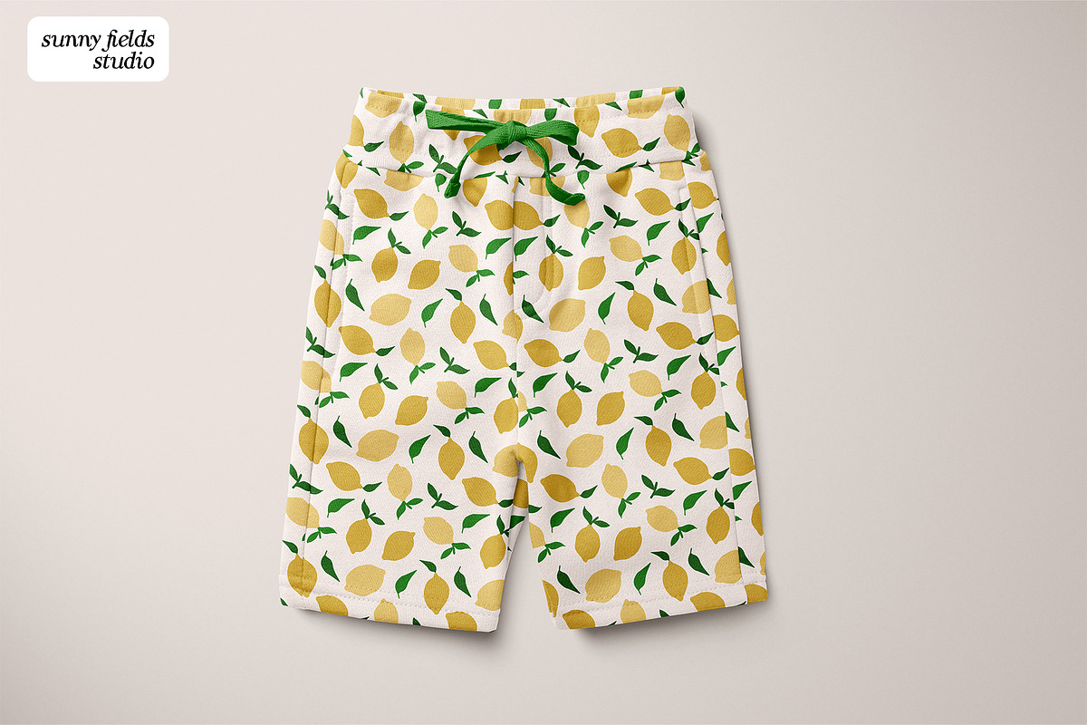 Lemon Seamless Vector Pattern, a Pattern Graphic by Sunny Fields Studio (Photo 10 of 10)