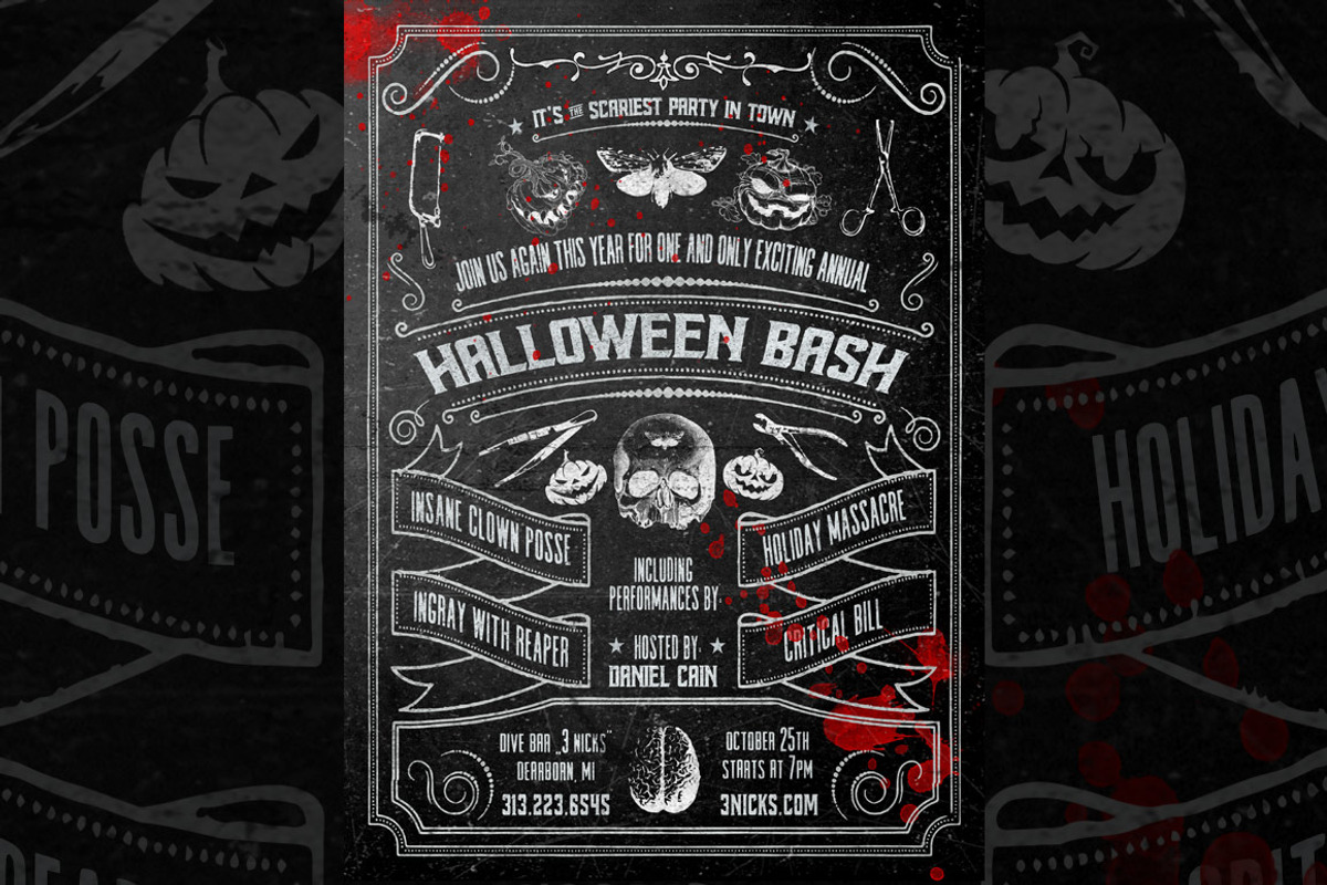 Chalk Poster in 3 Styles, a Flyer Template by the little wonder shop (Photo 4 of 5)