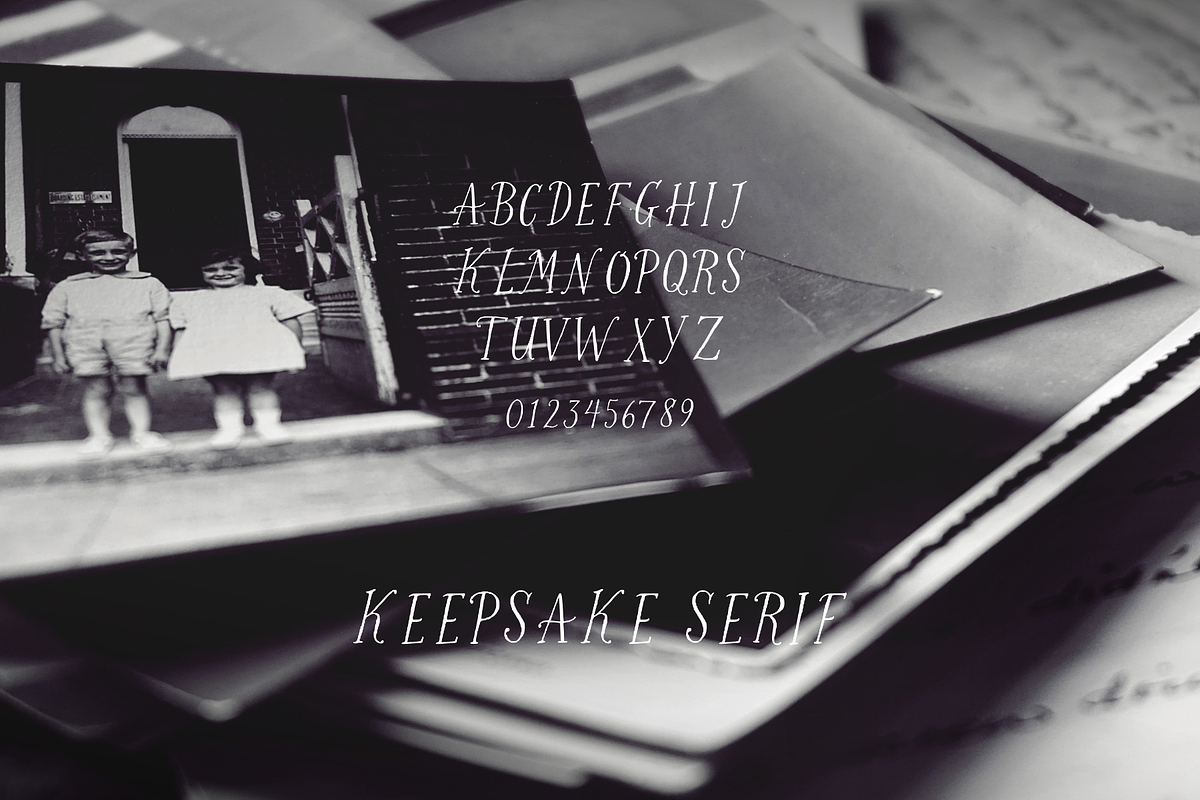 Keepsake Serif, a Font by Honey Lust Co. Shop (Photo 3 of 3)
