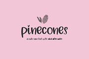 Pinecones Sans Handwriting Font, a Handwritten Font by Beck McCormick (Thumbnail 1 of 10)