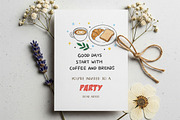 Coffee Morning Hand-drawn PNG Bundle, an Illustration by GlitterCraft (Thumbnail 11 of 101)