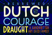 Dutch Courage Draught - Deco by hand, a Handwritten Font by Comicraft Fonts (Thumbnail 1 of 5)