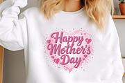 Happy Mother's Day Clipart, a Graphic by designcity5 (Thumbnail 2 of 4)