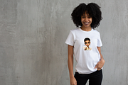 BLACK GIRL ROUTINE CLIPART, a Person Illustration by Daring Digies (Thumbnail 9 of 9)