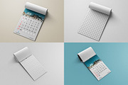 Wire Wall Calendar Mockup Set, a Mockup by Remnand Studio (Thumbnail 10 of 11)