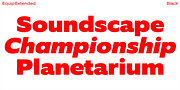 EquipExtended, a Sans Serif Font by Hoftype (Thumbnail 5 of 15)