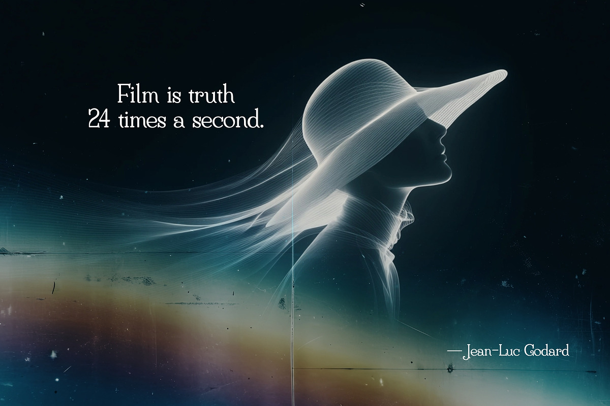 Cinemagic - Vintage Cinema Font, a Serif Font by HipFonts (Photo 2 of 8)