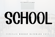 School, a Sans Serif Font by InermediaSTUDIO (Thumbnail 1 of 7)