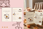 Retro Autumn Coffee Clipart Vector, a Seasonal Illustration by SunnJaneArt (Thumbnail 8 of 19)