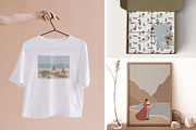 coastal landscape creator clipart, a Person Illustration by LyubovZaytseva (Thumbnail 5 of 18)