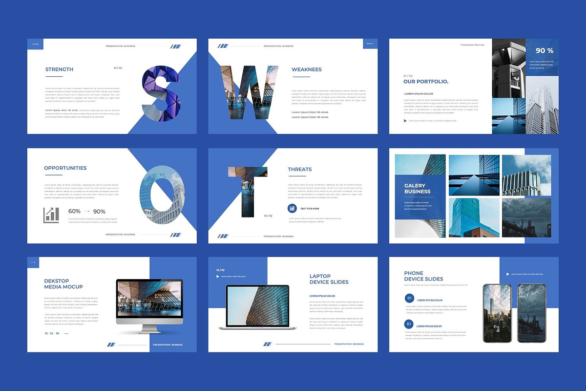 BUSINESS Presentation PowerPoint, a Presentation Template by Rizki Herdian (Photo 5 of 6)