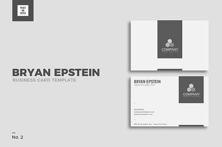 Minimalist Business Card No. 2