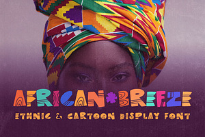 African Breeze Playful Font