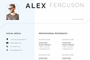 Resume Template / CV, a Resume Template by Peunayah (Thumbnail 8 of 8)