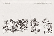 Summer Vacation Beach Collection, a Seasonal Illustration by TheMountBirdStudio (Thumbnail 10 of 21)