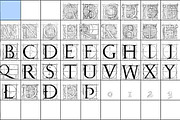 1529 Champ Fleury Pro Set, a Font by GLC Foundry (Thumbnail 2 of 3)