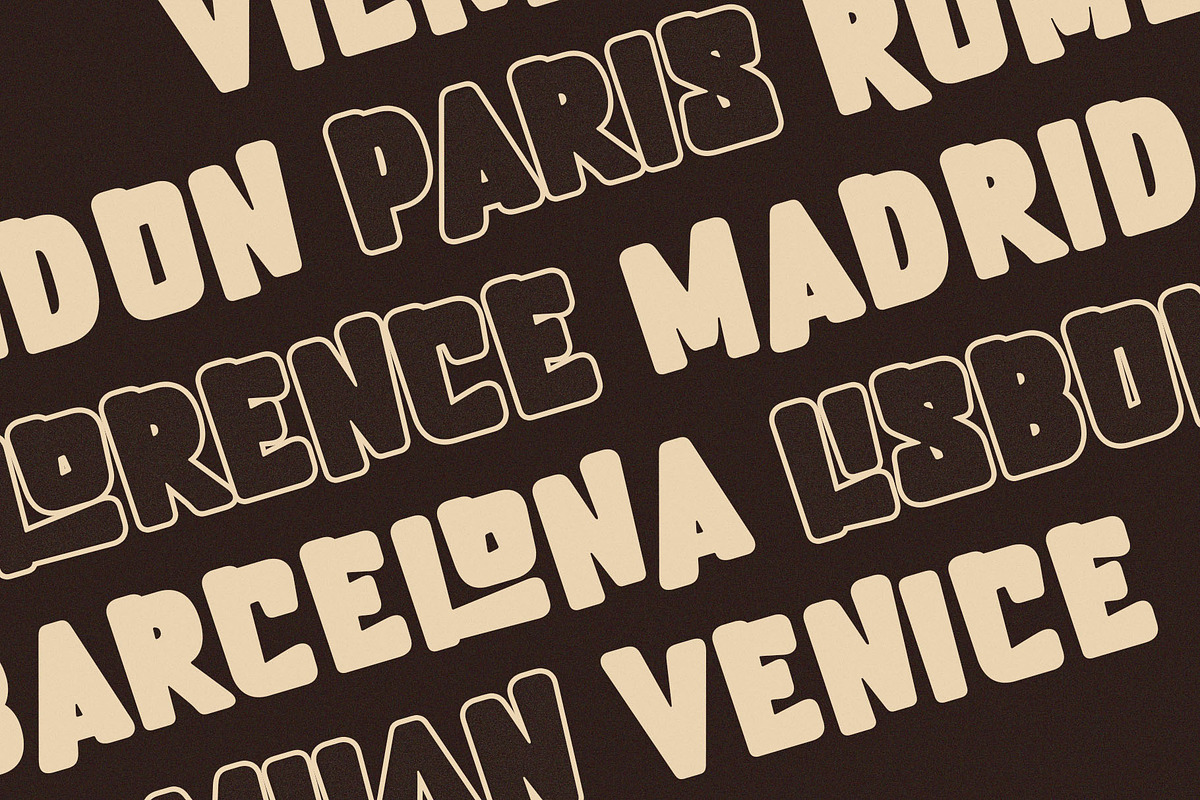 Chocoland – Modern Display Font, a Sans Serif Font by Almeera Std (Photo 9 of 10)