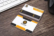 Creative Business Card Template, a Business Card Template by nandinigraphics (Thumbnail 1 of 3)