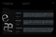 GC Robuto Mono-Futuristic Monospace, a Sans Serif Font by Glyphonic (Thumbnail 7 of 16)