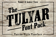 Tulyar Woodblock Font Pack