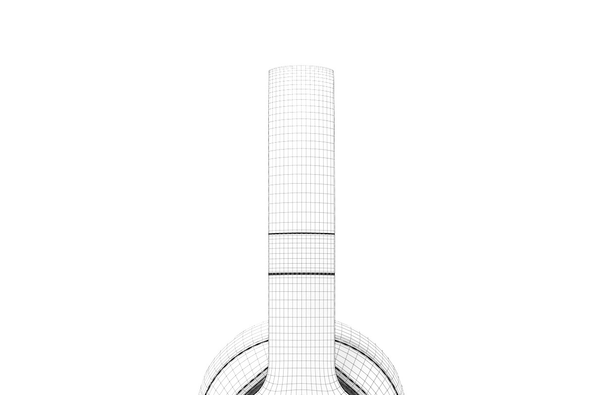 Golden headphones, an Object 3D Model by CGAxis (Photo 6 of 10)