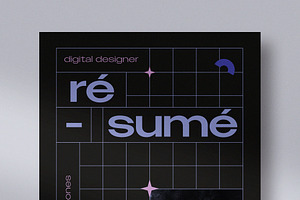 Modern Graphic Design Resume, a Templates & Theme by wavebreak