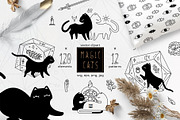 Magic Black Cats vector bundle, an Illustration by Brandianna (Thumbnail 1 of 10)