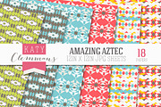 Amazing Aztec paper pack, a Pattern Graphic by Katy Clemmans (Thumbnail 5 of 5)