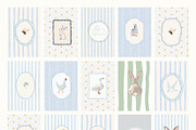 Vintage Nursery Prints Bundle - 140, a Background Graphic by Artemsky (Thumbnail 13 of 17)