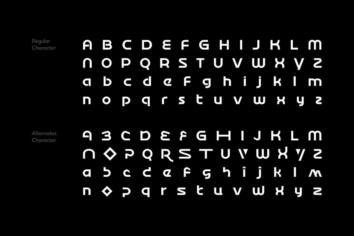 Orbitron - Futuristic Display Font, a Sans Serif Font by Luna Shop (Photo 7 of 14)
